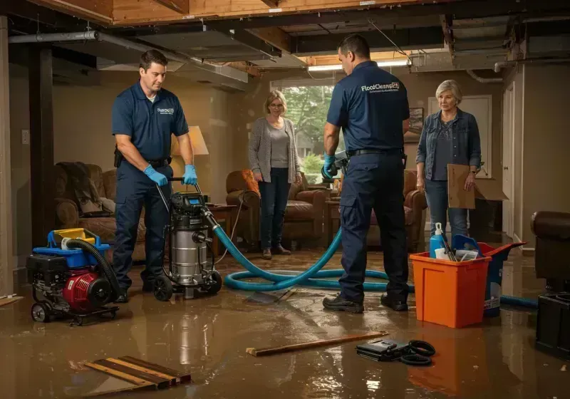 Basement Water Extraction and Removal Techniques process in Hudson, TX