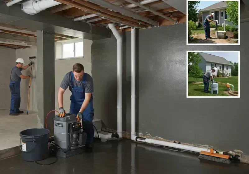 Basement Waterproofing and Flood Prevention process in Hudson, TX